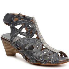 Incaltaminte Femei Spring Step Florean Wedge Sandal Blue