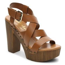 Incaltaminte Femei Callisto of California Buck Sandal Cognac