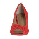 Incaltaminte Femei Vaneli Ugonia Red Soft NubukMatch Elastic