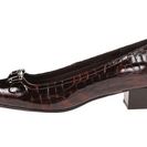 Incaltaminte Femei Walking Cradles Lillian Brown Croc Patent