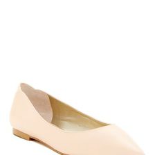 Incaltaminte Femei Sam Edelman Rae Pointed Toe Leather Flat NUDE