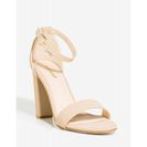 Incaltaminte Femei CheapChic Rampage-04s Tough It Up Heel Nude