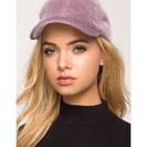 Accesorii Femei CheapChic Faux Fur Baseball Cap Mauve