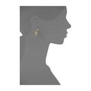 Bijuterii Femei Rebecca Minkoff Front To Back Caged Stud Earrings Gold