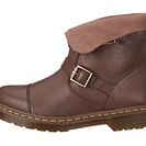 Incaltaminte Femei Dr Martens Kristy Slouch Rigger Boot Dark Brown VirginiaDarkened Suede