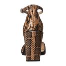 Incaltaminte Femei See by Chloe Suede Snake Ankle Strap Sandal Black