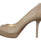 Incaltaminte Femei Nine West Qtpie Gold Fabric