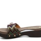 Incaltaminte Femei Flogg Malibu Zigzag Wedge Sandal Brown Multi