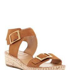 Incaltaminte Femei Franco Sarto Latin Wedge Sandal CHESTNUT