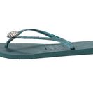 Incaltaminte Femei Havaianas Slim Crystal Poem Flip Flops Green