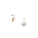 Bijuterii Femei Forever21 Faux Pearl Ear Jackets Goldcream