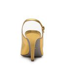Incaltaminte Femei Sergio Rossi Metallic Leather Slingback Pump Gold