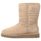 Incaltaminte Femei UGG Classic Short Serape Bling Sand Twinface