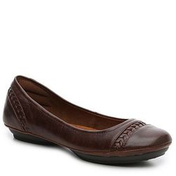 Incaltaminte Femei EuroSoft Shanelle Ballet Flat Dark Brown