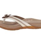 Incaltaminte Femei Aetrex Selena Thong Sandal Cream