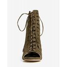 Incaltaminte Femei CheapChic Monet Simple As Can Be Bootie Olive