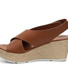 Incaltaminte Femei Callisto of California Callye Wedge Sandal Cognac