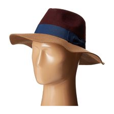 BCBGeneration Color Block Panama Deep Maroon