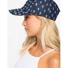 Accesorii Femei CheapChic Vertical Distressed Rhinestone Denim Cap Dk Wash Denim
