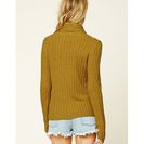 Bijuterii Femei Forever21 Cowl Neck Sweater Top Mustard
