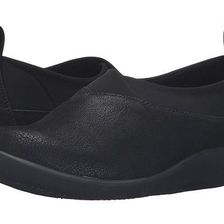 Incaltaminte Femei Clarks Sillian Greer Black Synthetic Nubuck