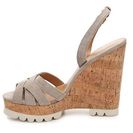 Incaltaminte Femei Nine West Kindeyes Wedge Sandal Taupe