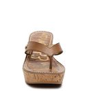 Incaltaminte Femei Sam Edelman Romy Wedge Sandal Cognac