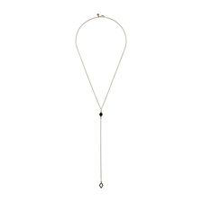 Rebecca Minkoff Two Diamond Y Necklace Gold/Black