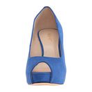 Incaltaminte Femei Nine West Qtpie Blue Suede