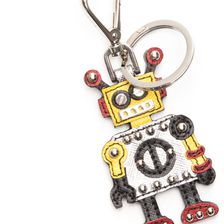 Prada Robot Key Charm CROMO+SOLE