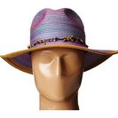 Accesorii Femei San Diego Hat Company MXM1023 Panama Fedora Hat with Beaded Trim Purple