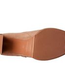 Incaltaminte Femei See by Chloe Heel with Metallic Detail Zip Bootie Beige