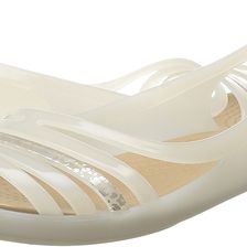 Crocs Isabella Huarache Flat Oyster