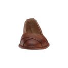 Incaltaminte Femei Frye Ember Cross Ballet Cognac Sunwash Nubuck