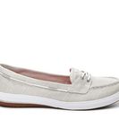 Incaltaminte Femei Keds Glimmer Boat Twill Slip-On Sneaker - Womens TanSilver Metallic