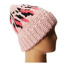 Accesorii Femei San Diego Hat Company KNH3314 Oversized Cable Knit Beanie with Pattern Multi Pink