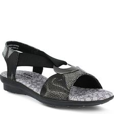 Incaltaminte Femei Spring Step Crespo Wedge Sandal Black