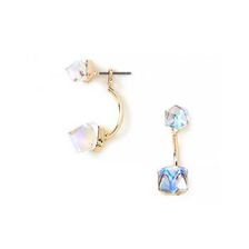 Bijuterii Femei Forever21 Faux Gem Ear Jackets Goldmulti