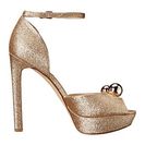 Incaltaminte Femei Nine West Vidah 3 Light Gold Synthetic