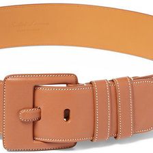 Ralph Lauren Calfskin Belt RL Gold
