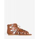 Incaltaminte Femei CheapChic Dino-92v Day Dreamer Gladiator Sandal Cognac