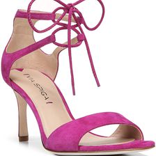 Via Spiga Skylar Fuchsia Kid Suede Leather