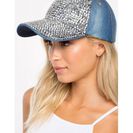 Accesorii Femei CheapChic All Over Bling Denim Cap Med Wash Denim