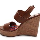 Incaltaminte Femei Madden Girl Elemennt Wedge Sandal Cognac