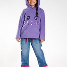 Pulover fleece cu glugă 