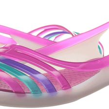 Crocs Isabella Huarache Flat Oyster/Berry