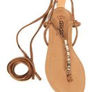Incaltaminte Femei Elegant Footwear Fashion Wraparound Sandal CAMEL