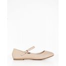 Incaltaminte Femei CheapChic Strap It To Me Flat Nude