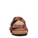 Incaltaminte Femei Minnetonka Nita Striped Flat Sandal Red Multi