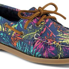 Sperry Top-Sider 2-Eyelete Seaweed Boat Shoe PINK MULTI